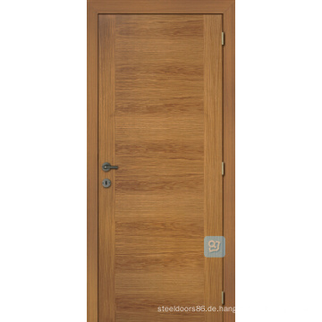 Rustikale Holz furnierte Eingangstür der Haustür Design, rustikale Holz Eingangstür